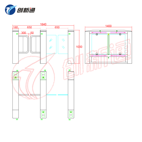 擺閘,三輥閘,速通閘,旋轉(zhuǎn)閘,平移閘,一字閘,人臉識別，